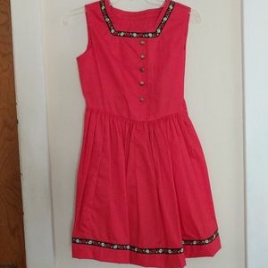1960s Vintage Young Miss Dress
